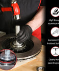 10 Piece Bearing Press Kit With Universal Race And Seal Driver Set Includes 9 Adapters And Red Seal Driver for installation