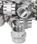 316 Stainless Steel Three Quarter Inch Female NPT Pipe Fitting Coupling For Water Air Oil And Fuel Lines, pack of 200.