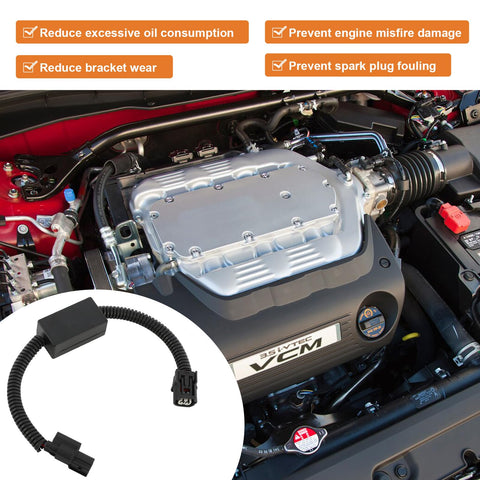 VCM Muzzler Harness Disable Kit For 3.5L V6 Engines Plug And Play Upgrade With Premium Quality For Pilot 2009 And Up installed