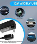 Smooth As Butter AC To DC Converter 12V 2A Cigarette Lighter Power Adapter For Home Use With 110V To 12V Transformer for car devices.