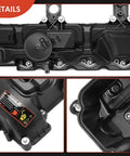 Close-up of Valve Cover Kit With Gasket Bolts And Oil Cap For N55 Engine Fits BMW 328i 335i