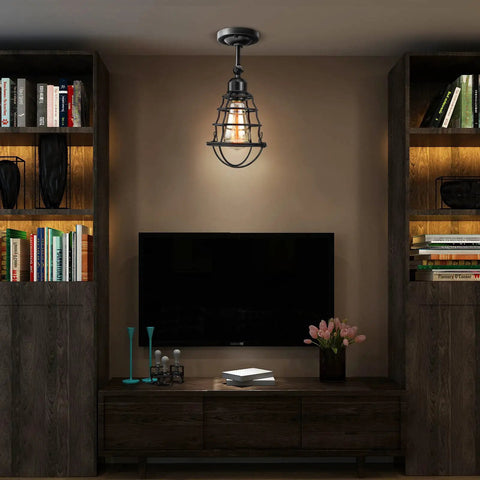 Black wall sconces set of 2 industrial gooseneck lights for farmhouse modern rustic vibe, dope vintage style in a living room