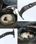 6599 Fuel Tank Lock Ring Tool For Quick No Fuss Fuel Pump Sender Removal And Installation Fits Chrysler Dodge Ford Nissan Hyundai GM Jeep Wrangler Mercedes Benz BMW Land Rover installed view