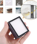 Replacement Accessory Kit For Roomba I7 I7 Plus E5 E6 Vacuum Cleaners filter held in hand with close-up view
