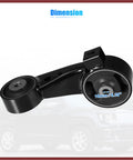 Kill That Clunk Now And Tighten Your Daily Rig With This Engine Motor Mount And Torque Strut Bracket Replacement For Lexus Es300 Es330 And Toyota Camry To Eradicate Rattling And Keep Highway Cruises Absolutely Smooth, featuring black metal construction, measuring 10mm.