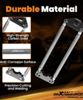 Universal Parallel 4 Link Kit With Adjustable Ends For Suspension Links And Panhard Bar Fits Hot Rods Rat Rods Classic Cars And Air Ride Setups Improves Handling And Ride Height Adjustment, high-strength carbon steel