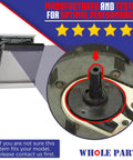 All In One Dishwasher Drain And Wash Impeller Kit 675806 Replacement Fits Kenmore KitchenAid Maytag Whirlpool image