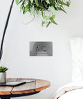 15 Amp Us Standard Wall Outlet With Dual Usb Charging Ports, Built Tough Pp Housing With Genuinely Solid Bronze Contacts, No-Hassle Hookup For Desk Lamps And Bedside Tables, Secure Screw Mount Receptacle in grey installed beside a bed.