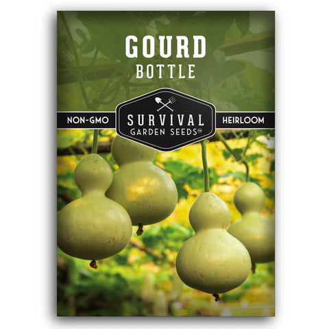 planting gourds from seeds Super Easy Grow Bottle Gourd Seeds Packet With Growing Guide ✓
