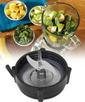Stainless Steel Blender Replacement Kit With O Rings Sealing Gasket For Blender Base Juicing Machine Parts For Juicer Easy Pro Grade Home Kitchen Upgrade Essential Replacement For Smooth Juicing Must Have For Everyday Juicing, blender blade base with fruit