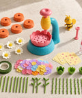 Kids DIY Craft Kit Made With Paper Materials For Reusable Fun That Sparks Creativity And Personal Expression Totally Kid Friendly And Easy To Use Perfect For Young Artists To Explore Imagination And Hands On Craft Projects. butterfly flower craft kit pieces on fabric
