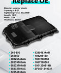 Transmission Oil Pan Filter And Gasket Kit For 8 Speed Automatic Transmissions, plastic material, front view