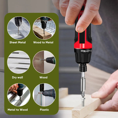 625 Piece 14 Size Self Tapping Screws Kit For Plastic And Metal M2 M3 M4 Phillips Pan Head being used on wood
