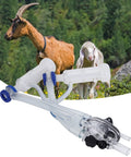 Goat And Sheep Milker Claw Kit With Teat Cups And Milking Cluster for Mobile Handheld Milking System displayed with animals