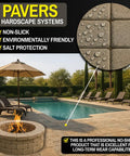 No Sweat Concrete Water Repellent Sealer Uses Silane Siloxane Formula To Shield Brick And Masonry From Moisture While Keeping It Dry Without The Hassle Ready To Roll In 5 Gallon Barrel applied on pavers.