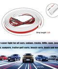 79 Inch Exterior Hood LED Light Strip For Cars Flexible Daytime Running Light Waterproof Auto LED Strip With Dynamic Scan Start Up