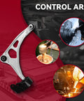 Upgrade Your Ride With This Awesome Frenzybro Front Lower Control Arm Kit Featuring Two Solid Control Arms And Integrated Ball Joints For Honda Odyssey Models From 2018 To 2026 Ensuring A Smooth Grip And Reliable Steering Performance Every Single Day front control arm kit