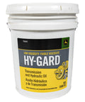 Low Viscosity Hy-Gard Transmission And Hydraulic Oil For Tractors And Heavy Equipment 5 Gallon Bucket Built To Keep Transmissions Final Drives And Hydraulic Systems Running Smooth Pro Grade Protection TY6342 image showing a 5-gallon bucket with label