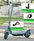 24V Electric Motor Replacement For E300 E300S E325 Scooters And MX350 MX400 Dirt Rocket Bikes with charger port and grips