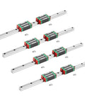 HGH20 CNC Square Linear Guide Rail Kit Four 480mm Rails and Eight HGH20CA Carriage Blocks for 3D Printers and DIY Builds