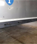 Weld On Butterfly Ramp Hinge For Cargo Utility Trailer Greaseable Door With Grease Fitting, Heavy Duty 1000Lb Capacity, attached to trailer