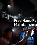 Maintenance tasks with Rechargeable LED Headlamp 3 Pack For Camping And Hiking Boss Bright With 5 Modes