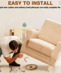 Heavy Duty Couch Upholstery Spring Repair Kit Built Like A Tank With Rock Solid Coils And Steel Stay Wire For Dirt Simple Saggy Sofa Fix and Recliner Seat Support during installation.