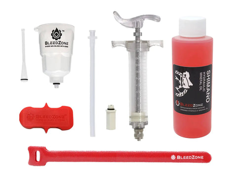 Shimano Brake Bleed Kit With Pro Syringe And 120ml Mineral Oil For Road And Gravel Hydraulic Brakes Easy At Home Maintenance
