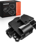 A-Premium HVAC heater blend door actuator for Ford Mustang 2005–2009 (front view), black plastic unit with connector