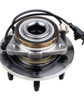 Front Wheel Bearing And Hub Assembly For AWD 4WD SUVs And Trucks, Fits Cadillac Escalade ESV EXT, Chevy Avalanche Suburban 1500 Tahoe Silverado, GMC Sierra 1500 Yukon XL, 6 Lug With ABS