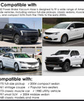 Image showing compatibility of Two Pack 11/32 Inch By 36 Inch Brake Booster Vacuum Hose Kit with various vehicles.