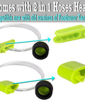 Universal Vacuum Sealer Accessory Hose for All Zip Bags and Containers, no adapter needed, shown with 2-in-1 hose head
