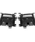 ECOTRIC front bumper bracket pair, black steel, left and right for Ram 1500 (2013-2018, 2019-2024 Classic)