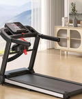 Treadmill with Two Pack Universal Treadmill Magnetic Safety Keys Round Emergency Stop Magnets attached for quick stop safety.