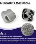 Durable Sun Visor Clip Retainer For Honda Civic CRV Odyssey Accord Pilot TSX Ridgeline And More 2 Pack Gray Easy Install