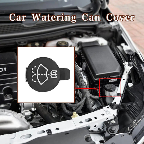 Washer Fluid Reservoir Cap Replacement for Windshield Wiper Bottle Cover Direct Fit Easy Install Compatible With GMC Chevrolet Buick Cadillac Cars and SUVs OEM Style Cap for Leaks and Cracks.