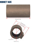 NMRV030 RV30 Shaft Sleeve Adapter For 8mm Motor Shaft To 11mm Bore Reducer Sleeve with dimensional details