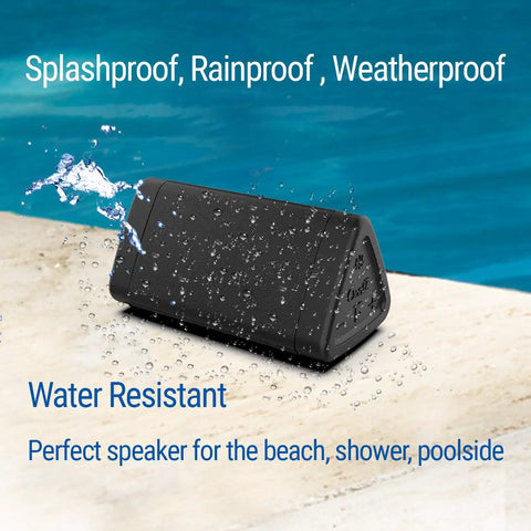 Angle 3 4th Gen Portable Bluetooth Speaker With 12W Stereo Sound 24 Hour Playtime Rich Bass 100 Foot Wireless Range Waterproof