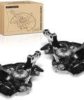 Set Of 2 Front Left And Right Steering Knuckle And Wheel Bearing Hub Assemblies For Toyota Camry 2007-2011 And Lexus ES350 2007-2012 Driver And Passenger Side, shown with packaging.