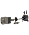 Submersible Pond and Aquarium Pump 550 GPH for 55-gallon reservoirs with parts and 33W motor for indoor outdoor use