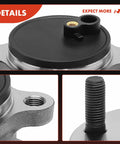 Rear Wheel Bearing And Hub Assembly For Mazda CX3 2016 2021 5 Lug Compatible RWD Replacement featuring screw thread view