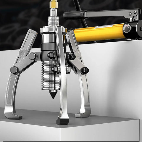 Heavy Duty 50 Ton Hydraulic Gear Puller With Split Type Bearing Puller Tool for auto repair and tough separator for pulleys