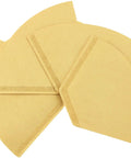 Natural Unbleached No 2 Cone Coffee Filters, 300 Count, Durable Tear Resistant, Fits All Drip Coffee Makers, spread out view