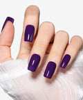 Eggplant Purple Gel Nail Polish 0.5 Fl Oz Soak Off UV LED Safe Formula Free Of HEMA And TPO Toxin Free