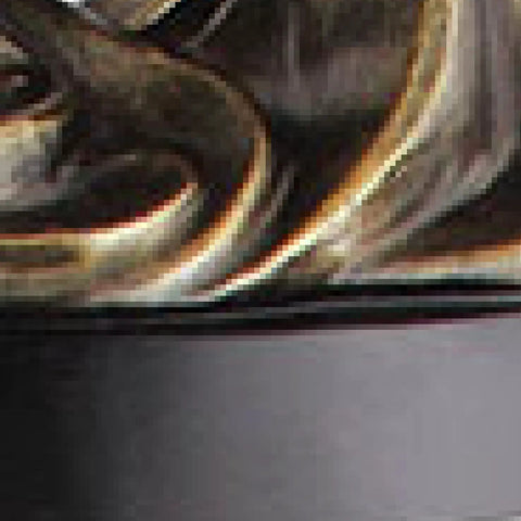 Close-up of Crane Motif 31 Inch Tall Table Lamp With One Light, Gold Finish, Composite Body, Elegant Tall Accent detail