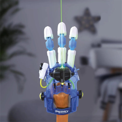 Hands On Wearable Robotic Hand Kit For Kids 87 Piece DIY STEM Project That Lets You Build A Real Hydraulic Hand Left Or Right Hand