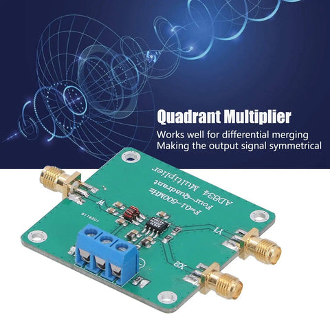 Four Quadrant RF Multiplier Mixer Module For Signal Processing And Test Equipment PCB with balun design in green