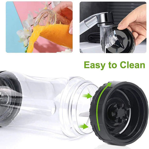 Replacement 6 Fin Blender Blade For 16 Oz Cup Fits 3.35 Inch Diameter Easy to Clean with Food Grade Seal