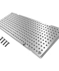 6061 Aluminum Fixture Plate Six By Sixteen By One Half Inch Mini Pallet Must Have With Anodized Finish For Drill Press Tapping Bench