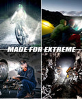 Rechargeable LED Headlamp With Ultra Bright 120000 Lumens, 9000mAh Battery for outdoor activities like cycling and camping